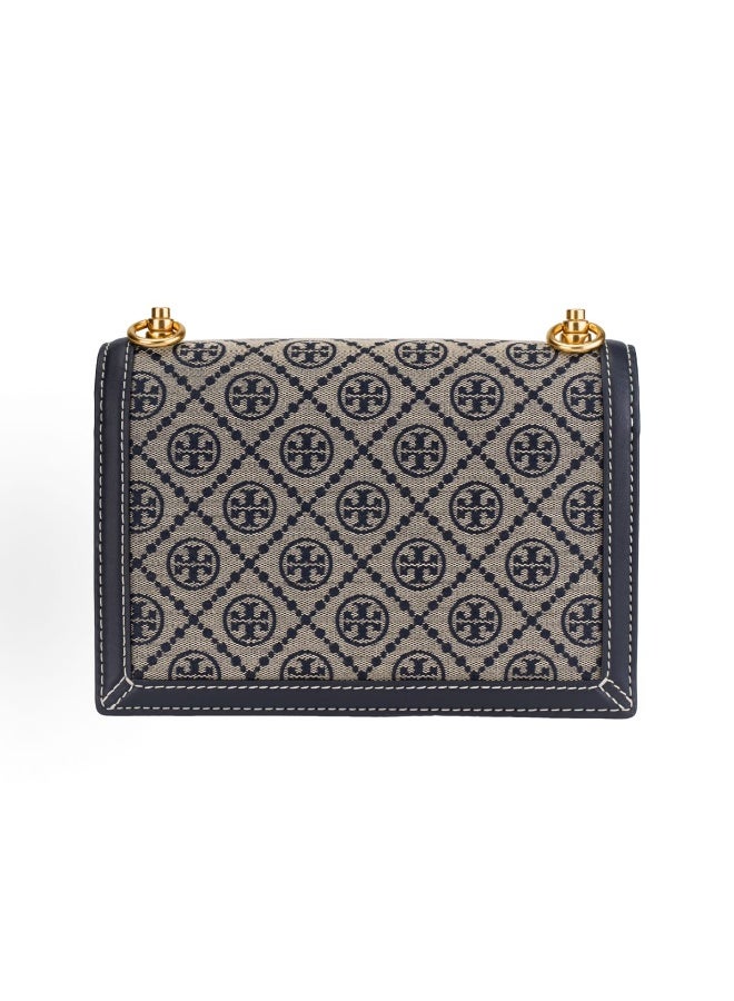 Tory T Monogram Shoulder Bag- Small - Image 2