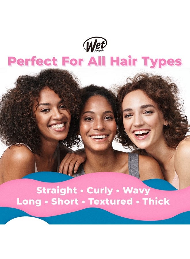 Wet Brush Original Detangling Brush, Gravel - All Hair Types - Ultra-Soft Intelliflex Detangler Bristles Glide Through Tangles With Ease - Pain-Free Comb For Men & Women - Image 5