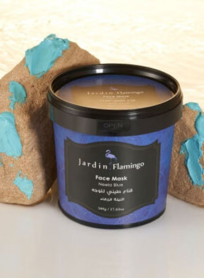 Jardin Flamingo Face Mask Neela Blue 500g