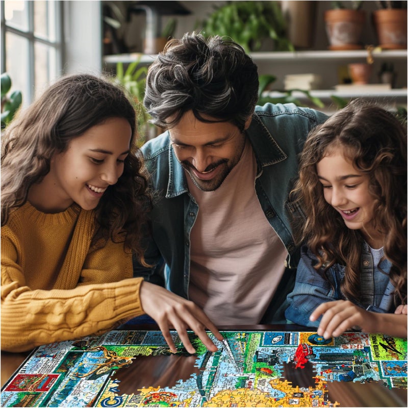 White Mountain Puzzles Best of Michigan - 1000 Piece Jigsaw Puzzle - Image 4