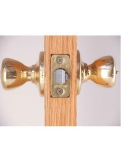 Kwikset 400T 3 Tylo Keyed Entry Knob Polished Brass - Gold  - Image 4