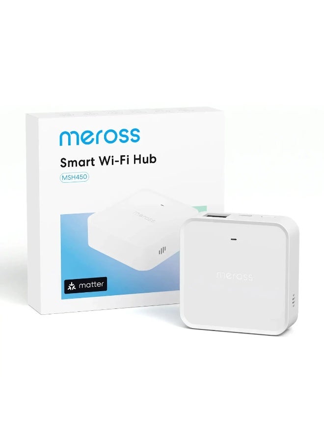 Meross Matter Smart Wi-Fi Hub, MSH450 - Image 1