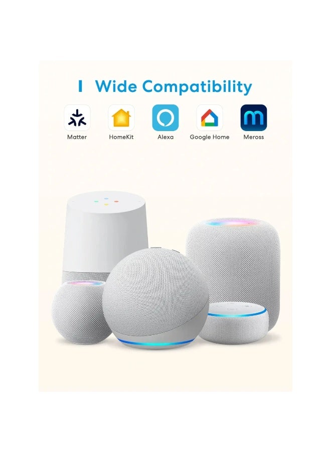 Meross Matter Smart Wi-Fi Hub, MSH450 - Image 4