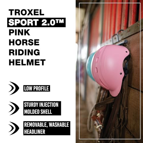Troxel Sport 2.0 Injection Molded Horse Riding Helmet, Lightweight Adjustable Design, Safety Horseback Riding Gear - Image 2
