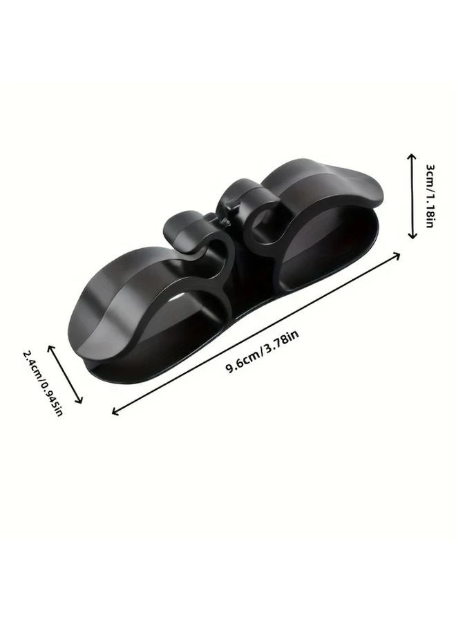 2pcs White Wall Mounted Cord Organizer Multifunctional Household Kitchen Appliance Wire Holder - Image 4