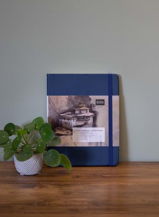 Etchr Lab - The Perfect Sketchbook Signature Series B5 300g 100% Cotton Signature 44 Pages Portrait Format Hot Press, White - Image 5
