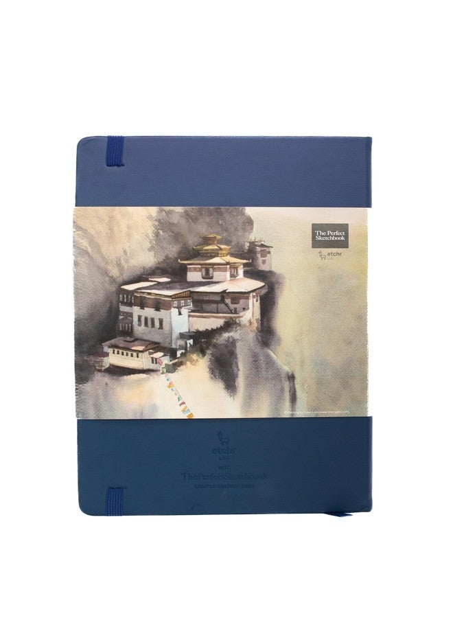 Etchr Lab - The Perfect Sketchbook Signature Series B5 300g 100% Cotton Signature 44 Pages Portrait Format Hot Press, White - Image 2
