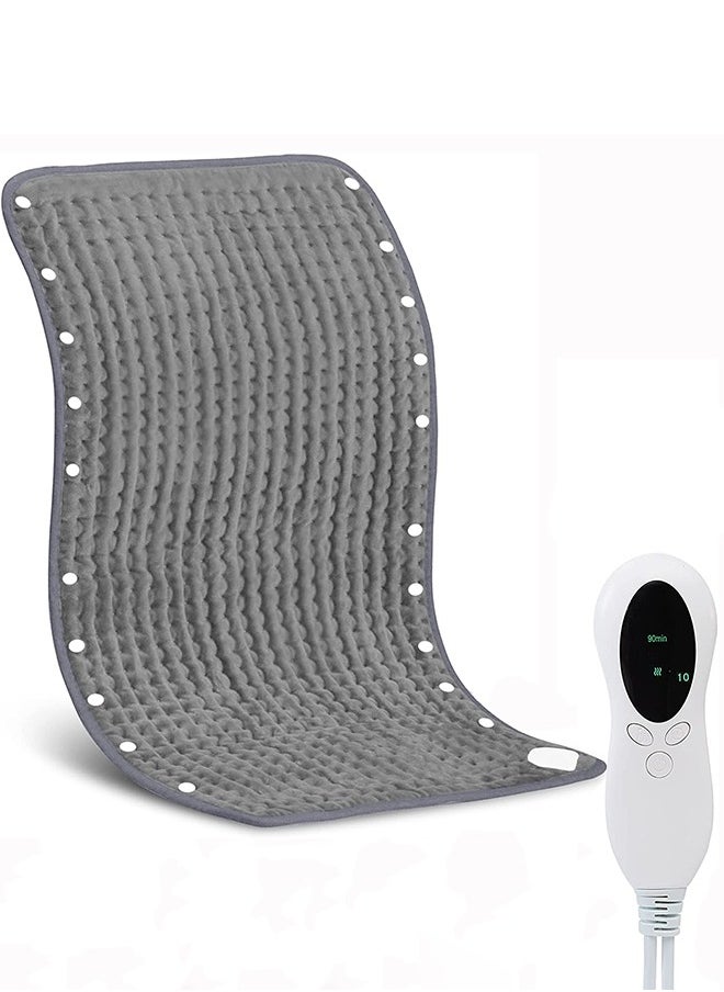 Garlo Heating Pad & Foot Warmer, 10 Temperature Settings & Auto Shut Off, 43x84cm, Washable Fast Heated Feet Warmers, Electric Heating Pads for Back Pain Relief,Abdomen,Feet,Back,Cramp  - Image 1