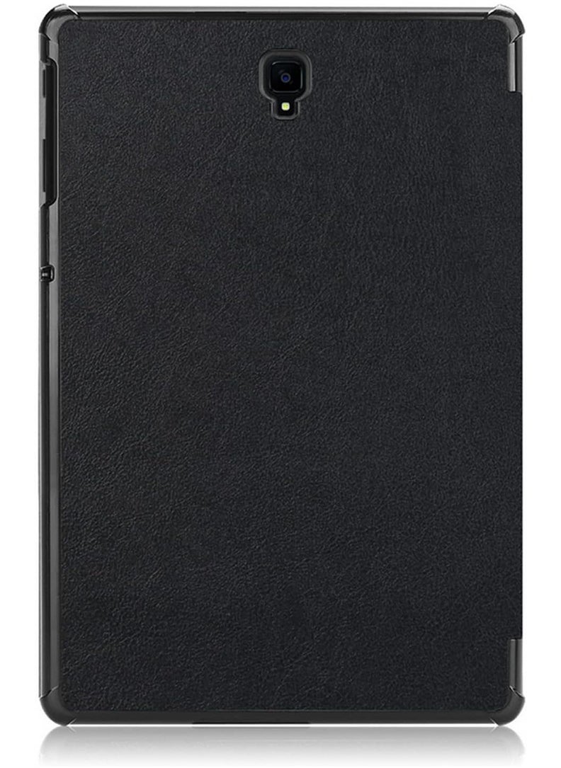 Theodor - حافظة واقية قابلة للطي لجهاز Samsung Galaxy Tab S4 10.5 مع حامل ثلاثي الطيات وغطاء مقاوم للصدمات مع خاصية الاستيقاظ التلقائي والنوم - Image 1
