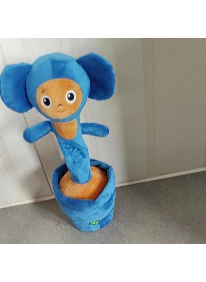 Generic - Cheburashka Big Ear Monkey Chabou Monkey Plush Doll Toy Creative Cute Doll In Stock-Color:Brown-Height:Charging Version [Korean]] - Image 1