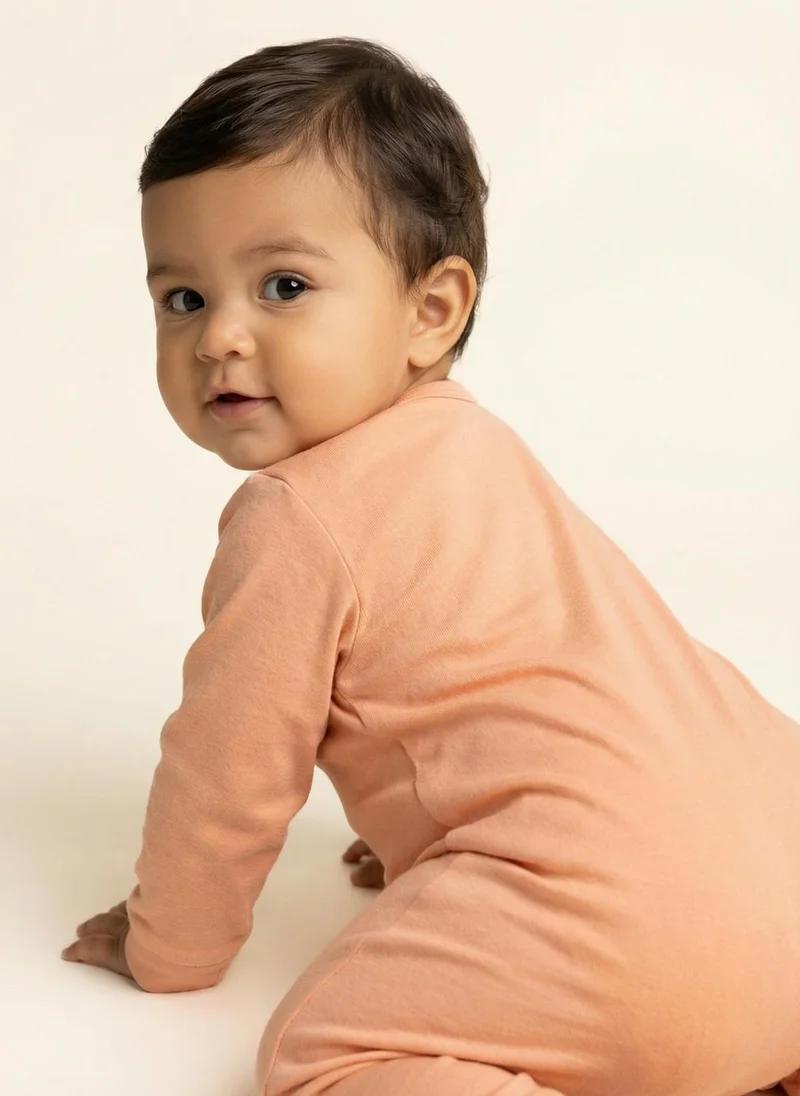 Nautinati  Nautinati  Baby Boys' 100% Cotton Pack of 2 Printed Sleepsuits for Men | Best Price UAE