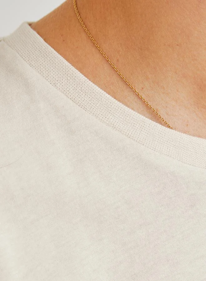 JJ Rebel Loo Detail Crew Neck T-Shirt