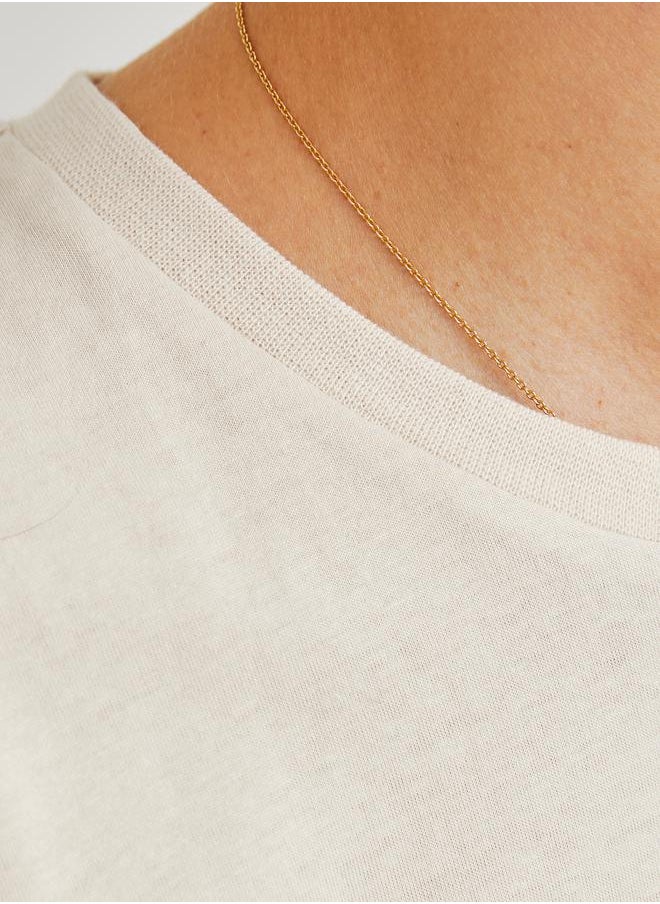 JJ Rebel by Jack & Jones Loo Detail Crew Neck T-Shirt  - Image 5