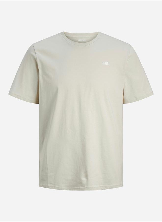JJ Rebel by Jack & Jones Loo Detail Crew Neck T-Shirt  - Image 4
