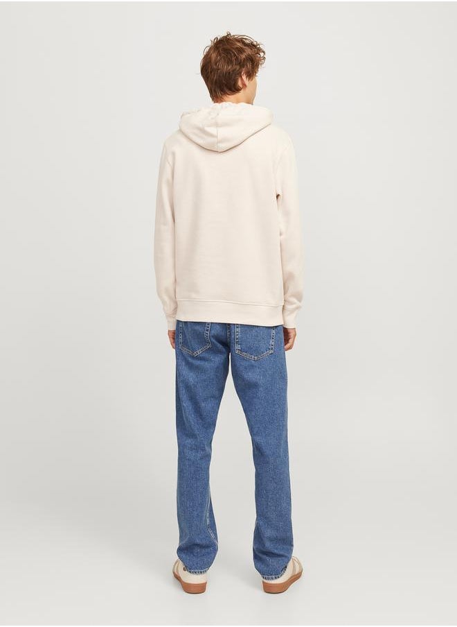 JJ Rebel by Jack & Jones Loo Detail Crew Neck T-Shirt  - Image 2