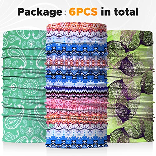 JOEYOUNG Headwear, Bandana, Neck Gaiter Head Wrap Headband Balaclava Magic Scarf - Image 4