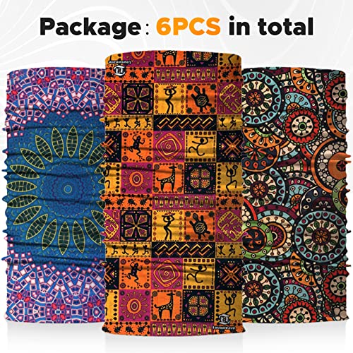 JOEYOUNG Headwear, Bandana, Neck Gaiter Head Wrap Headband Balaclava Magic Scarf - Image 3
