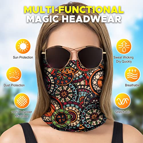 JOEYOUNG Headwear, Bandana, Neck Gaiter Head Wrap Headband Balaclava Magic Scarf - Image 2