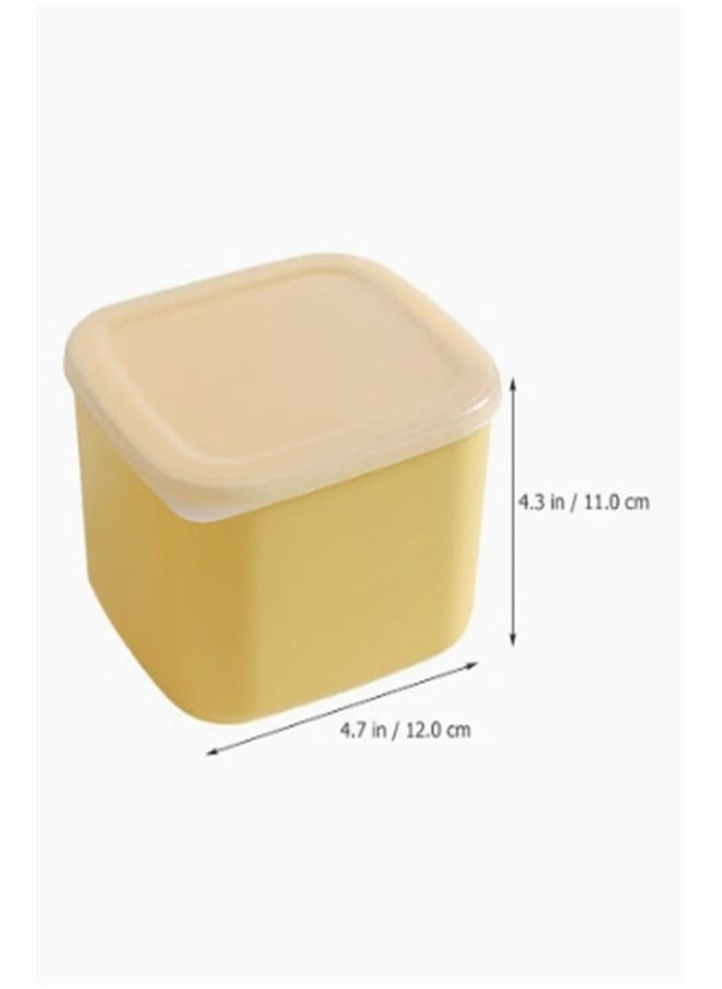 Generic 2PCS Sliced Cheese er Block Container, Mini Square Slice Keeper with Lid  - Image 5