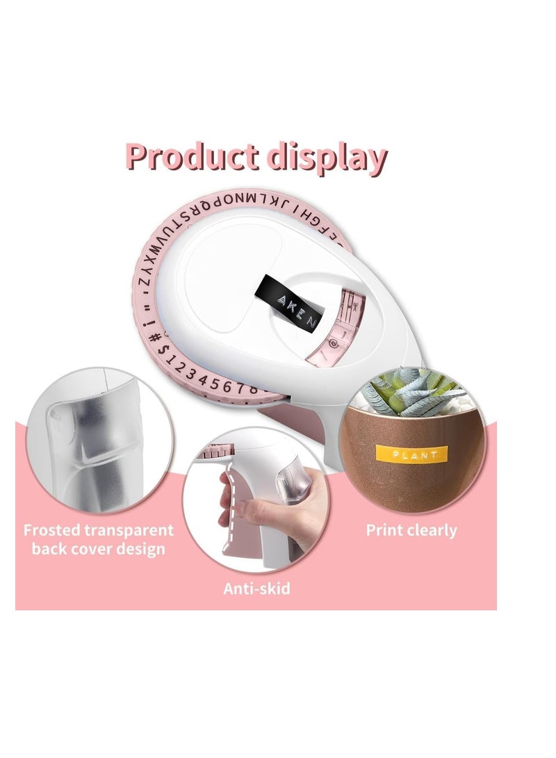 Label KINGDOM Embossing Label Maker With 6 Label Tapes, Omega Home Embossing Label Maker - Image 5
