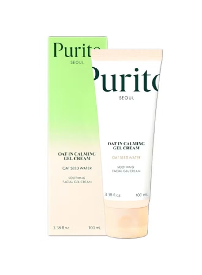PURITO Oat In Calming Gel Cream 100ml | Soothing solution for Sensitive Skin | Lightweight, Non-Comedogenic, Fragrance-Free, Vegan & Cruelty-free | Korean Skincare - Image 3