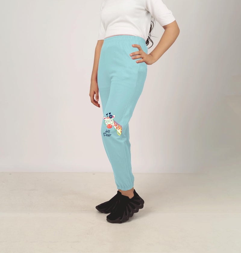 SHODOX® Girls Cotton Blend Printed Regular fit Track Pants (Pack of 3) - Image 3