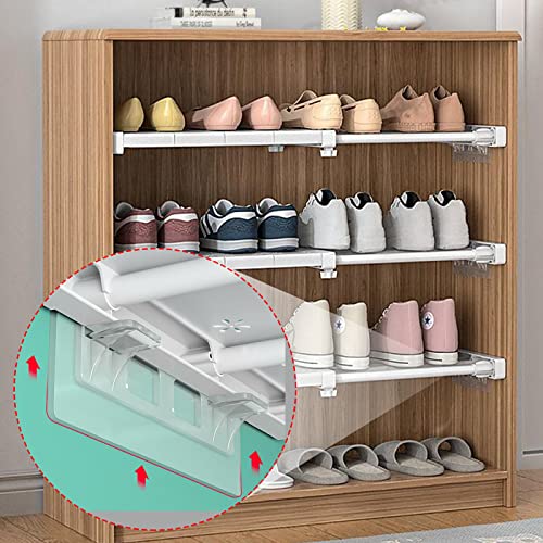 AccEncyc 12 Pcs Punch Free Shelf Support Pegs Self Adhesive Shelves Clips No Drill Shelf Bracket Holders Pin for Kitchen Cabinet Book Shelves Closet Clapboard Layer (2-Pegs) - Image 4