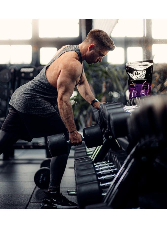 بايوتك يو إس إيه بيوتك يو إس إيه هايبر ماس - لزيادة الكتلة مع مزيج من الكربوهيدرات والبروتين | كرياتين ميكرونيزد | خالٍ من الغلوتين، 4000 جم، بنكهة الكراميل المملح - Image 3