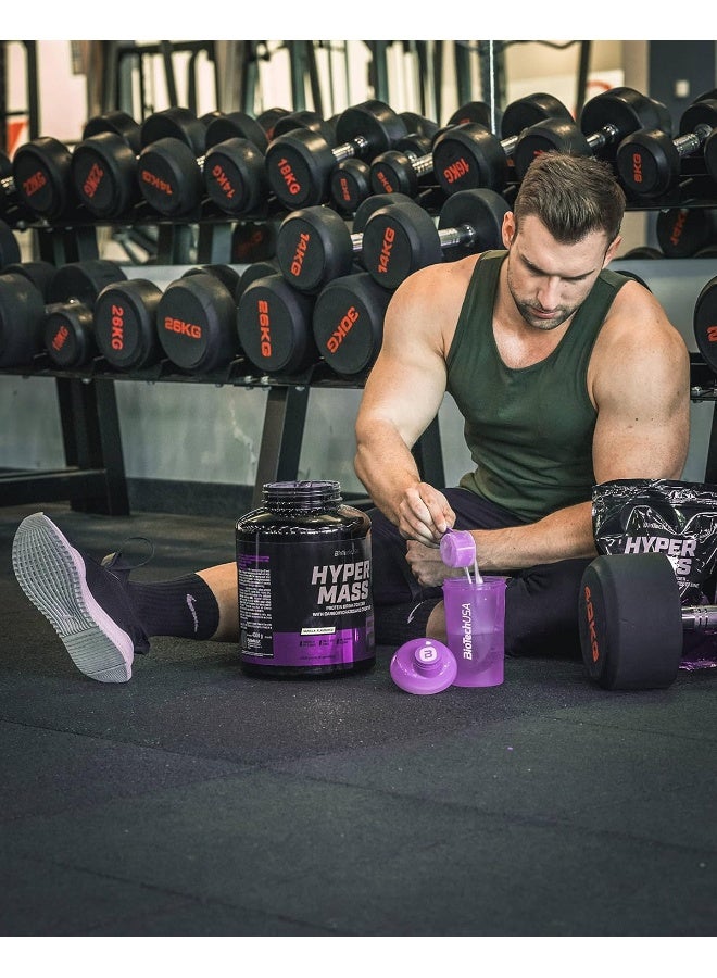 بايوتك يو إس إيه بيوتك يو إس إيه هايبر ماس - لزيادة الكتلة مع مزيج من الكربوهيدرات والبروتين | كرياتين ميكرونيزد | خالٍ من الغلوتين، 4000 جم، بنكهة الكراميل المملح - Image 2