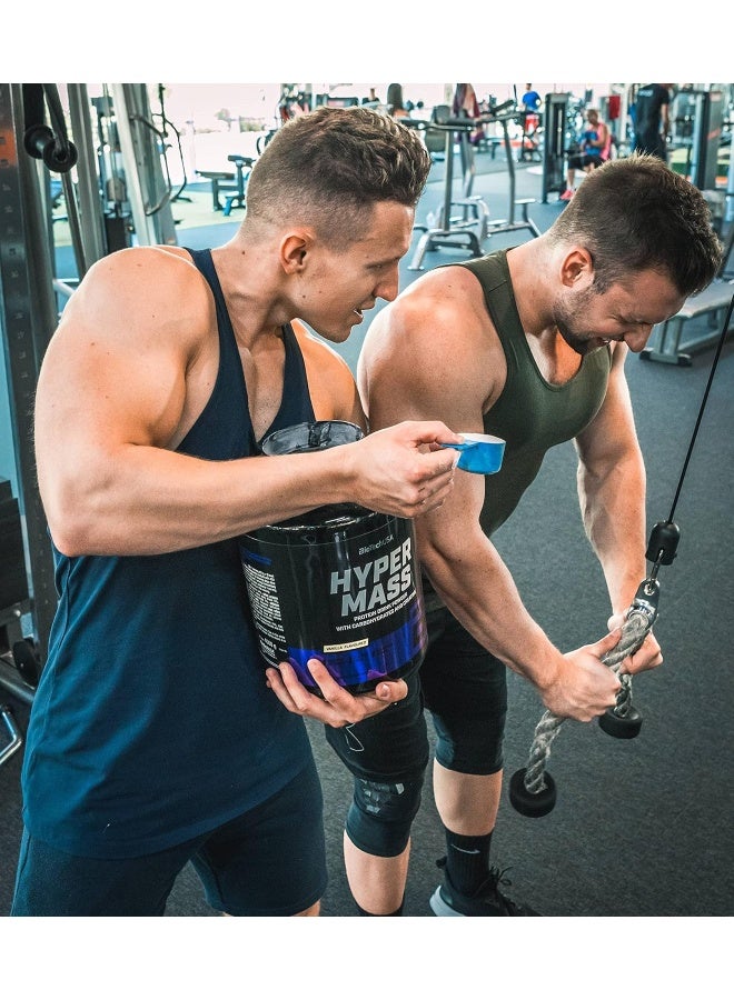 بايوتك يو إس إيه بيوتك يو إس إيه هايبر ماس - لزيادة الكتلة مع مزيج من الكربوهيدرات والبروتين | كرياتين ميكرونيزد | خالٍ من الغلوتين، 4000 جم، بنكهة الكراميل المملح - Image 5