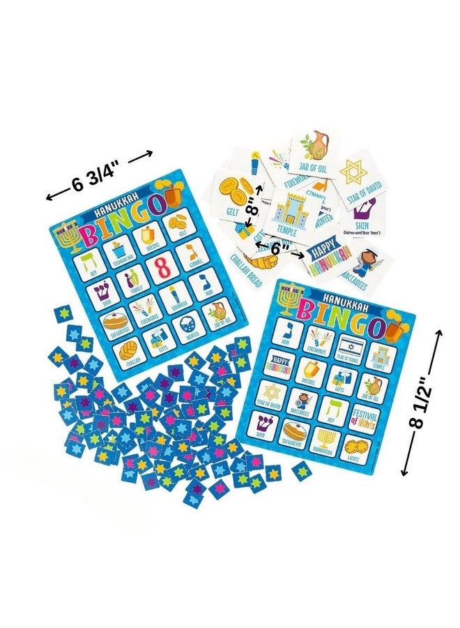 Fun Express Hanukkah Bingo Game - Toys - 22 Pieces - Image 3