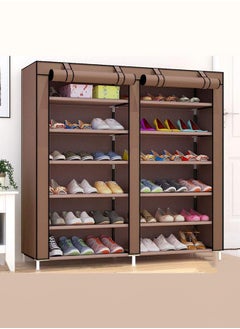 12-Shelves Multipurpose Adjustable Collapsible Shoe Rack 120x118x30cm - pzsku/Z3A3B3AC0C2B78DD2D085Z/45/_/1736167589/4799db73-f6f0-4a28-827a-ba7f322514b5