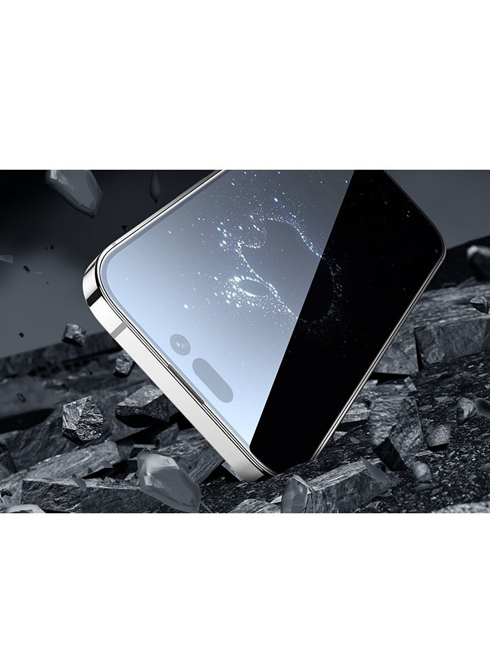 اي اس ار واقي شاشة للخصوصية من الزجاج المقوى ESR لهاتف iPhone 14 Pro Max - عبوتان  - Image 3