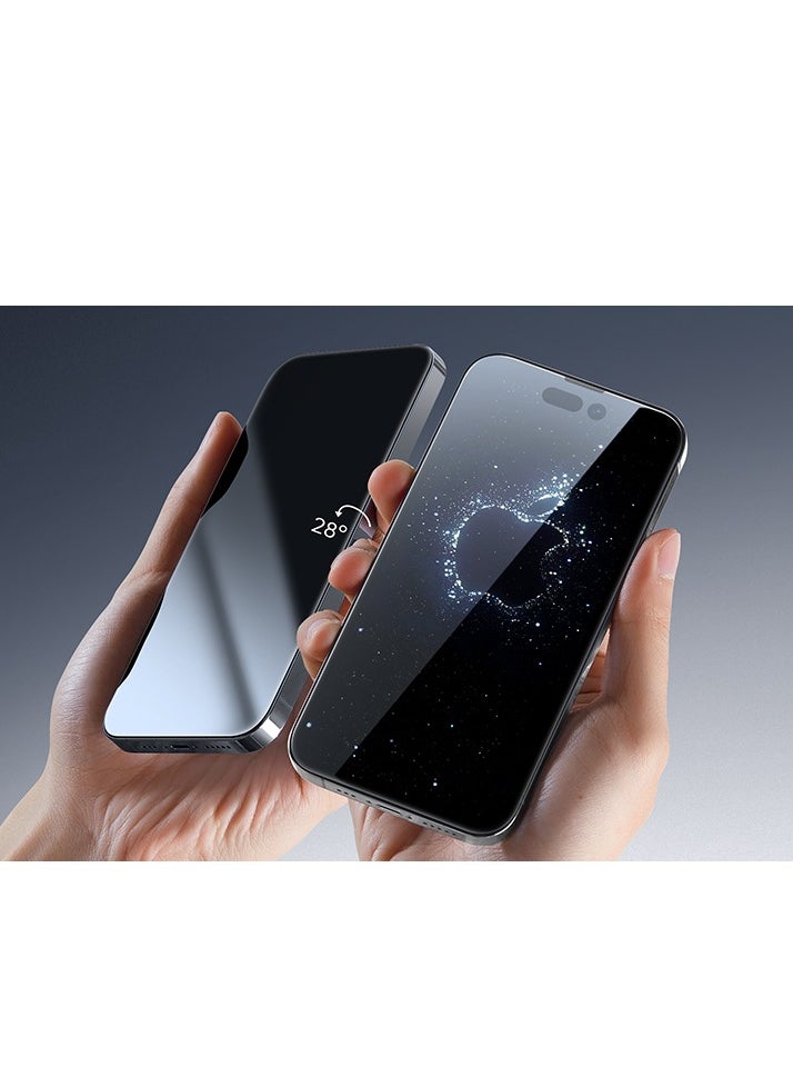 اي اس ار واقي شاشة للخصوصية من الزجاج المقوى ESR لهاتف iPhone 14 Pro Max - عبوتان  - Image 4