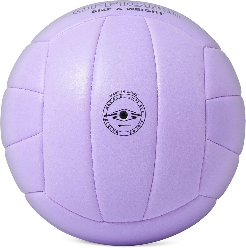 Runleaps Volleyball, Waterproof Indoor Outdoor Volleyball for Beach Game Gym Training (Official Size 5) - Image 3