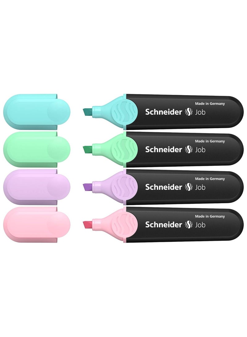 Schneider 4 قطع من علامات النص الملونة بألوان باستيل - Image 2