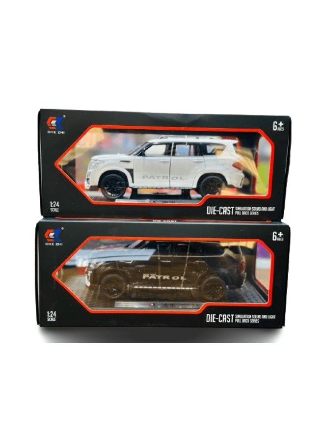 تشي زي سيارة نيسان باترول مصنوعة من سبيكة معدنية مصبوبة بنسبة 1:24 - Image 1