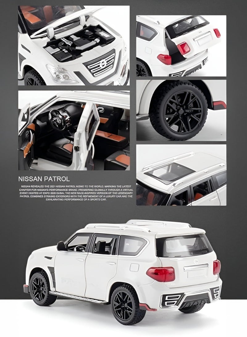 تشي زي سيارة نيسان باترول مصنوعة من سبيكة معدنية مصبوبة بنسبة 1:24 - Image 3