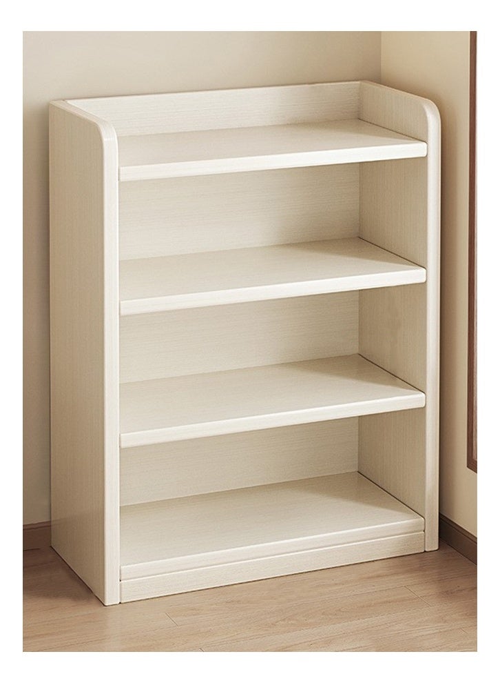keke Multi Layers Multifunction Storage Adjustable Creative Style Book Shelves Modern Tall Bookcase Display Thick Wood Furniture Storage Rack for Bedroom. - Image 2
