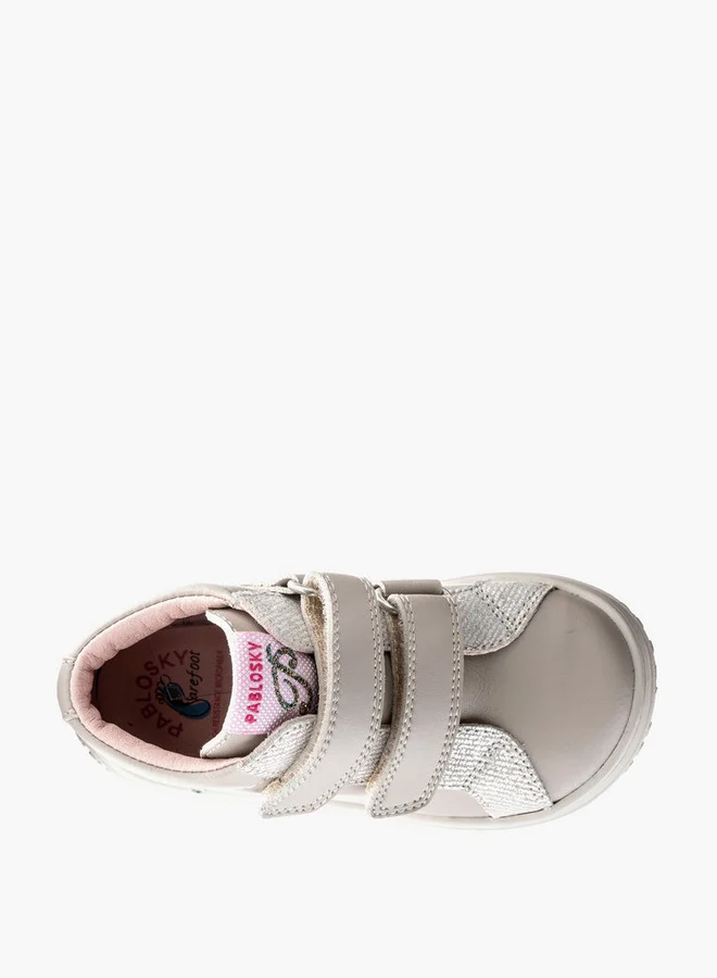 Pablosky Girls' Ankle Boots with Hook and Loop Closure - 445635-J