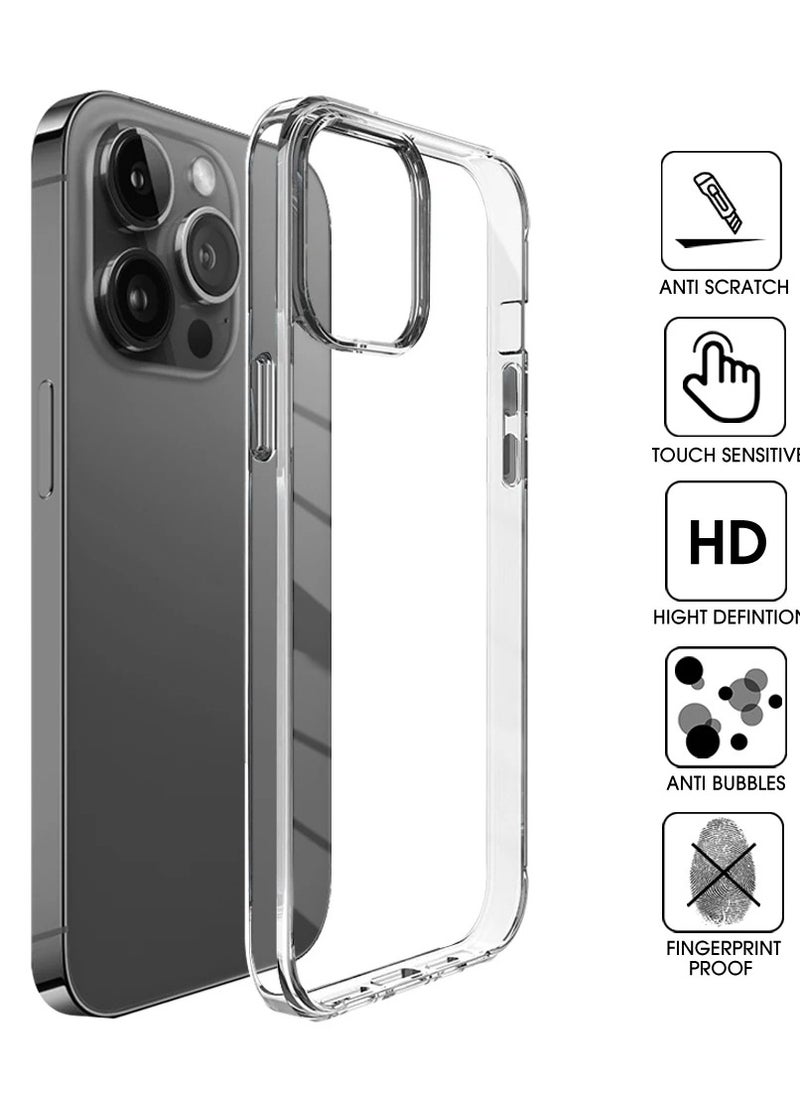 Generic - Transparent protection cover for iPhone 15 Pro max , resistant to shocks and scratches - Image 1