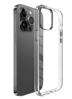 Transparent protection cover for iPhone 15 Pro max , resistant to shocks and scratches