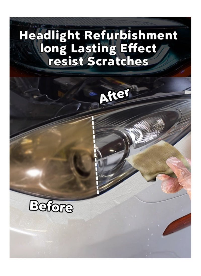 General BEESWILL Headlight Cleaner and  Restoration Kit Guaranteed to Last As Long As You Own Your Vehicle  Brings Headlights Back to Like New Condition .  - Image 4