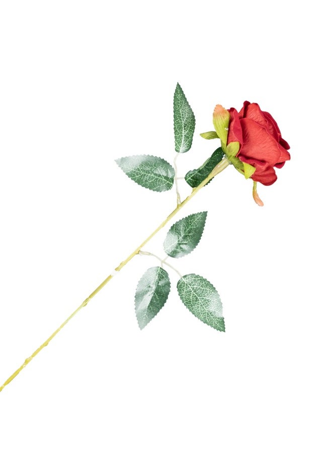 Gulf Flowers Artificial Red Rose – Lifelike Silk Flower for Home, Office, and Wedding Decor 