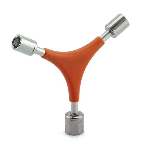 RuiLing 1-Pack Y Shape Bike Hex Socket Wrench Bicycle Cycling Torque Spanner External Hex Key Combination Repair Tools 3 Way Allen Wrench 8mm 9mm 10mm - Image 1