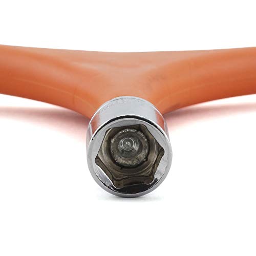 RuiLing 1-Pack Y Shape Bike Hex Socket Wrench Bicycle Cycling Torque Spanner External Hex Key Combination Repair Tools 3 Way Allen Wrench 8mm 9mm 10mm - Image 4