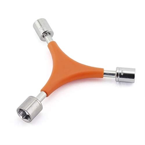 RuiLing 1-Pack Y Shape Bike Hex Socket Wrench Bicycle Cycling Torque Spanner External Hex Key Combination Repair Tools 3 Way Allen Wrench 8mm 9mm 10mm - Image 5