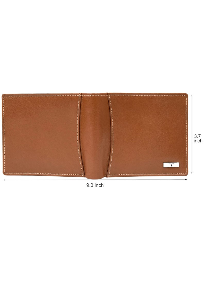 URBANFOREST URBAN FOREST Oliver Cognac Leather Wallet for Men - Image 4