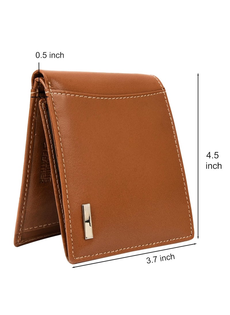 URBANFOREST URBAN FOREST Oliver Cognac Leather Wallet for Men - Image 3