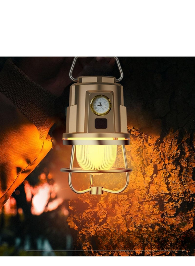 xinzhen Rechargeable Camping Light with Clock – Versatile Lantern for Outdoor Adventures - Image 2
